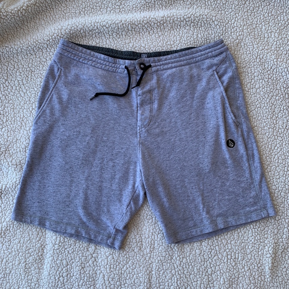 Volcom Neven Jersey Gray Shorts - XL